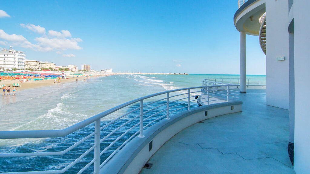 La spiaggia di Senigallia